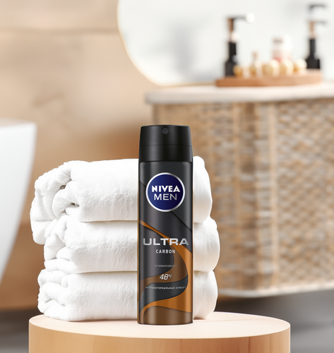 

Антиперспирант Nivea Ultra Carbon спрей мужской 150 мл
