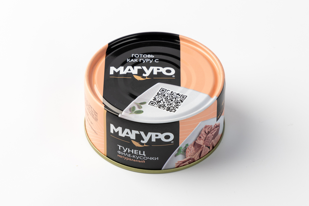 

Тунец Магуро желтоперый натуральный филе-кусочки 170 г