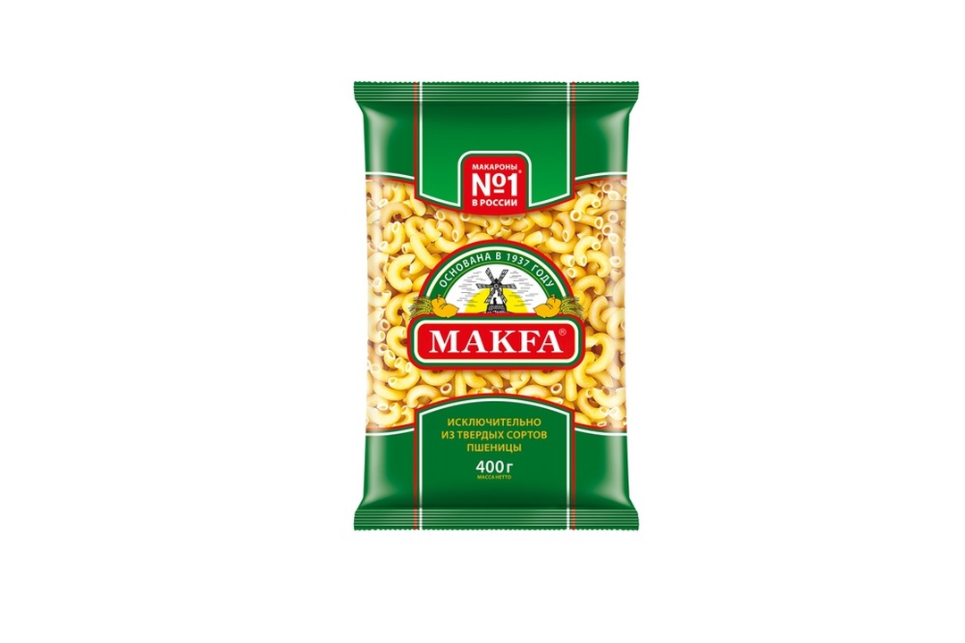 

Рожки гладкие Makfa 400 г