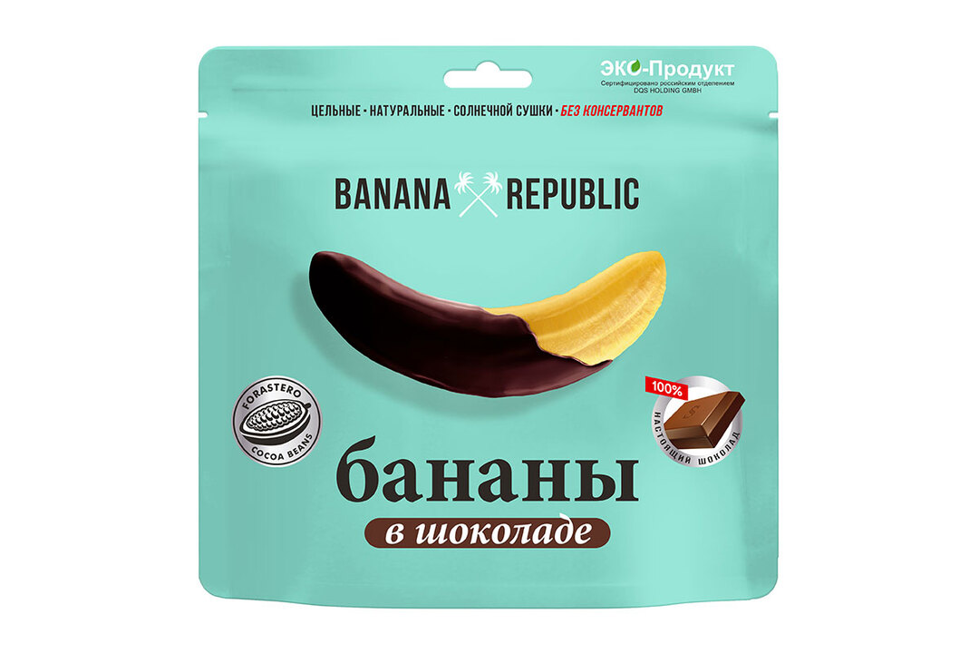 

Конфеты из бананов в шоколаде Banana Republic
