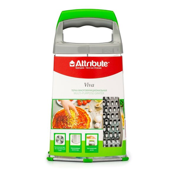 Терка 6-сторонняя Attribute Viva
