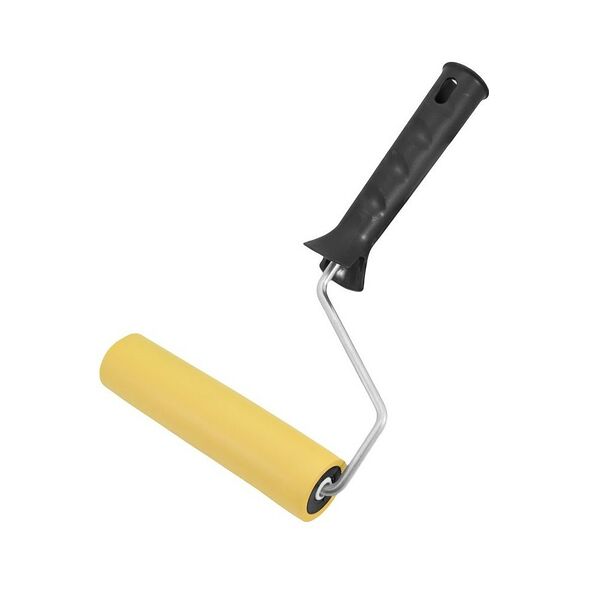 Валик прижимной резиновый Decor Black Edition для разглаживания обоев, d 35 мм, 150 мм