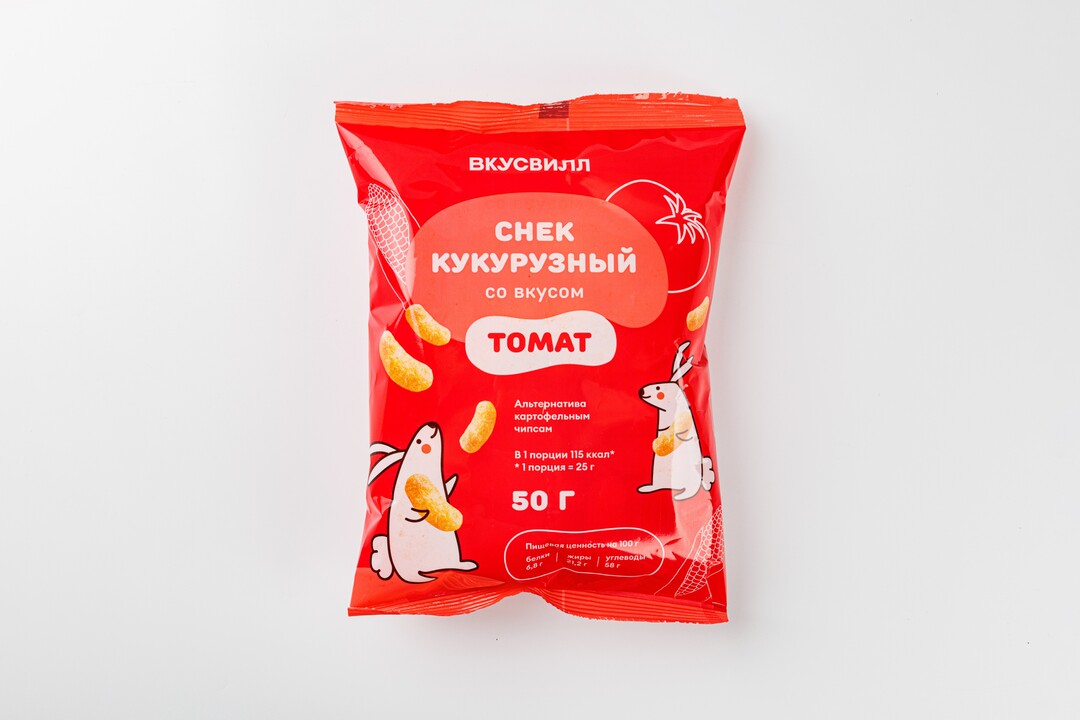 

Снек кукурузный «Томат»