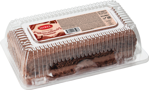 

Пирожное Mirel шоколадный ломтик 280 г