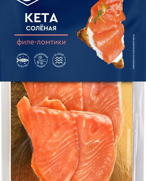 Кета Fish House филе-ломтики 100 г