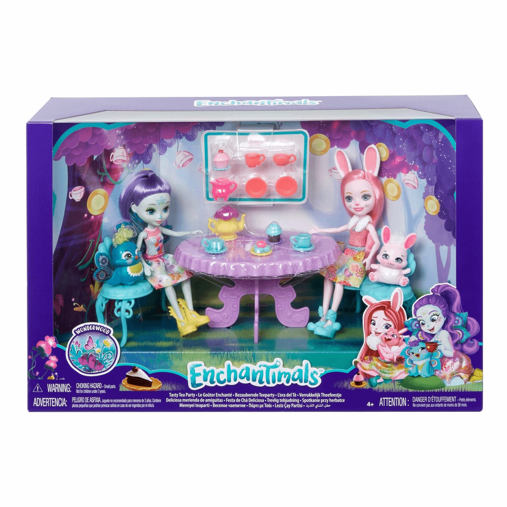 

Игровой набор Enchantimals Веселое чаепитие 4+