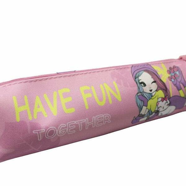 Пенал для девочек Centrum объемный, 21х4,5х4,5 см