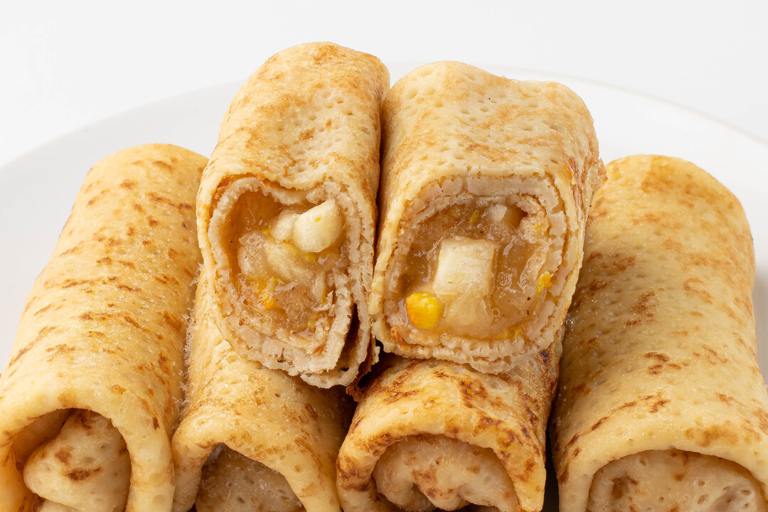 

Блинчики ВкусВилл Айс с яблоком и апельсином замороженные 325 г