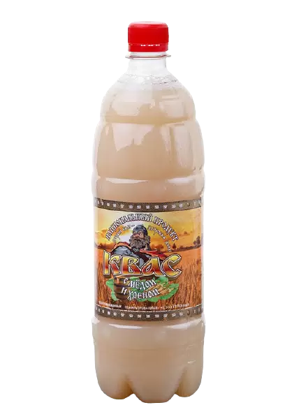 Квас Национальный продукт ржаной с медом и хреном 1л