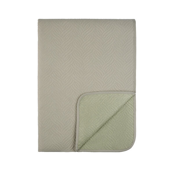 Provance эвкалипт покрывало стеганое 180х200см, 100% полиэстер, зеленый
