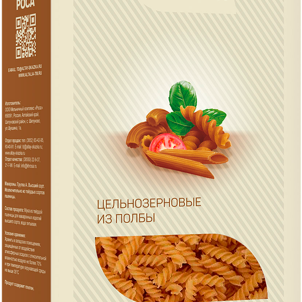 Макароны Altalia Спираль из полбы 400г