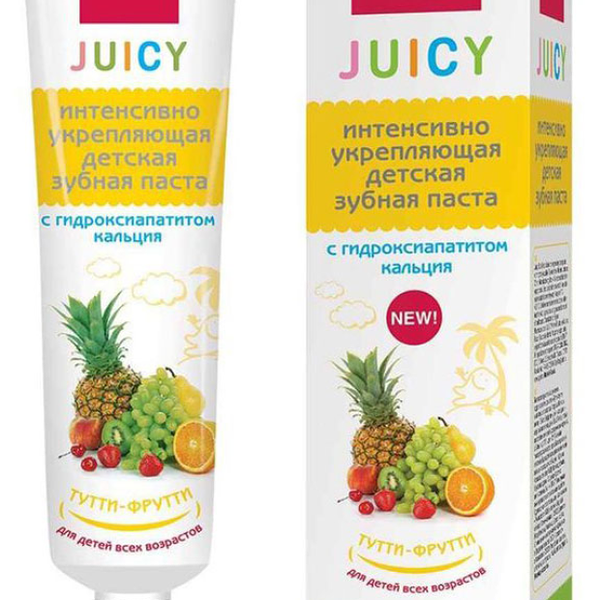 Зубная паста Splat Juicy Тутти-Фрутти детская, 35мл