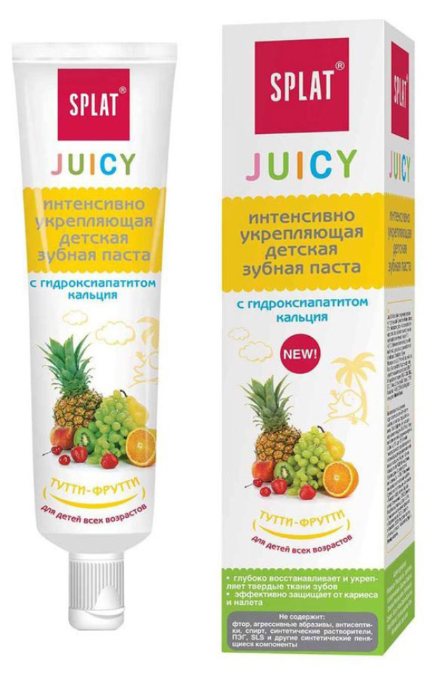 

Зубная паста Splat Juicy Тутти-Фрутти детская 35 мл
