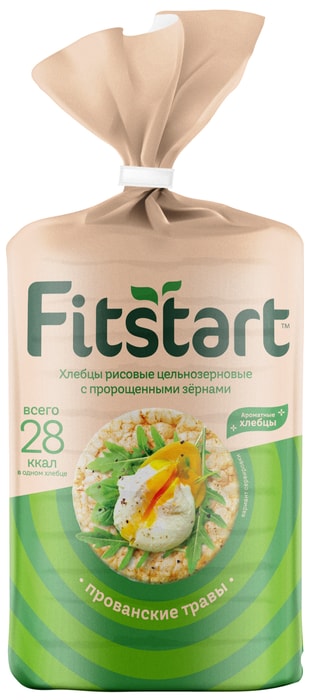 

Хлебцы рисовые Fitstart Прованские травы 90 г