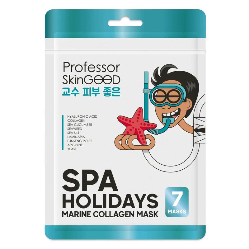 

Маска для лица Professor Skingood Spa Holidays увлажняющая 7 шт.