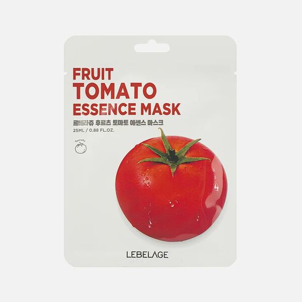 Тканевая маска для лица Lebelage с экстрактом томата 