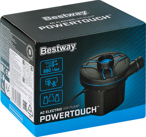 

Насос электрический Bestway Sidewinder AC Air Pump