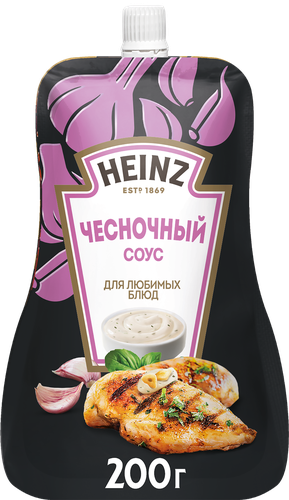 

Соус Heinz Чесночный 200 г
