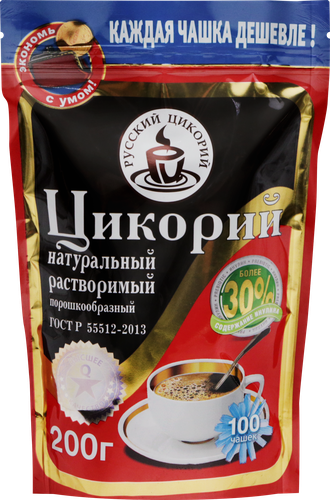 

Цикорий Русский цикорий растворимый 200 г