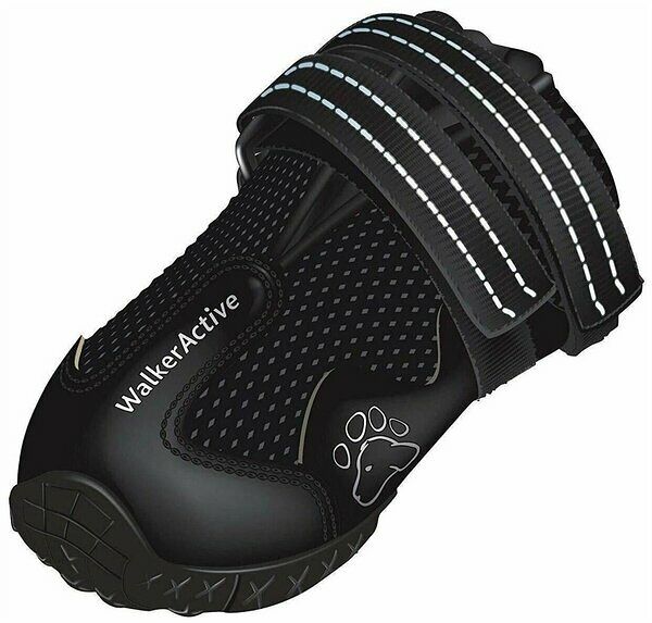 Ботинки для собак Trixie Walker Active черные XS 2 шт