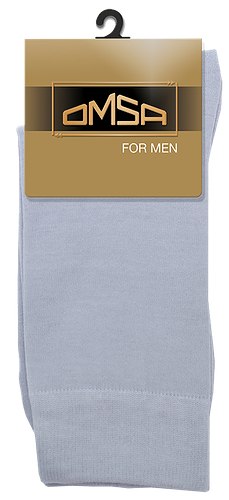Носки мужские OMSA Classic р. 39–41, 42–44, 45–47, светло-серые, Арт. 203