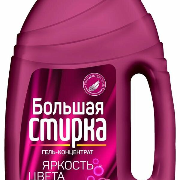 Гель для стирки Большая Стирка Color
