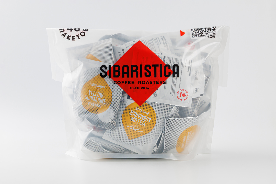 

Кофе в дрип-пакетах Sibaristica Yellow Submarine 48 шт. х 10 г