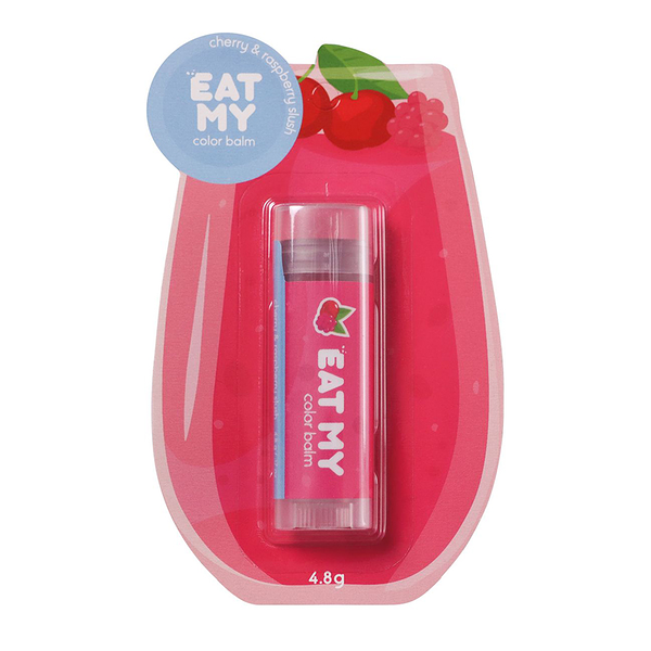 Бальзам для губ оттеночный Eat My Smoothie Вишнево-малиновый слаш 4.8 г