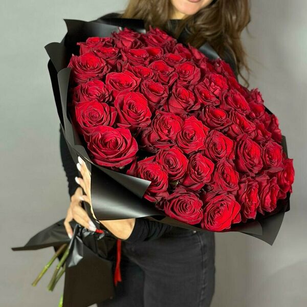 Букет из 51 розы Эквадор Премиум