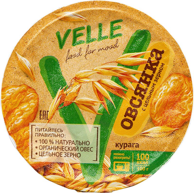 

Продукт овсяный Velle курага-овсянка 180 г