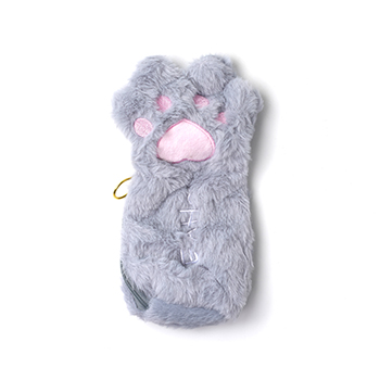 

Пенал Kawaii Factory Кошачья лапа серый, Россия