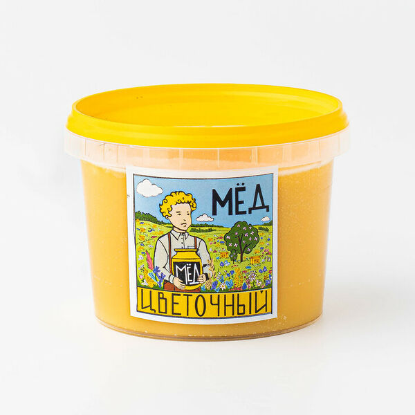Мед натуральный цветочный