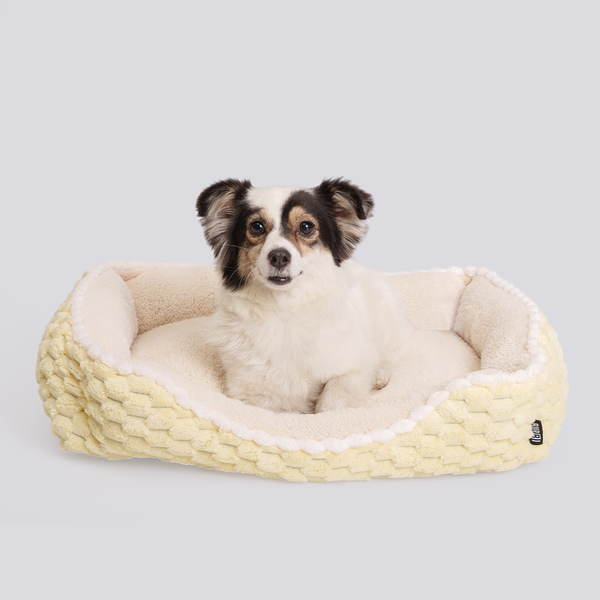 Лежак Софт 61х50см, желтый