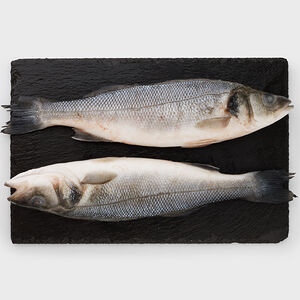 Сибас неразделанный 300/400 замороженный