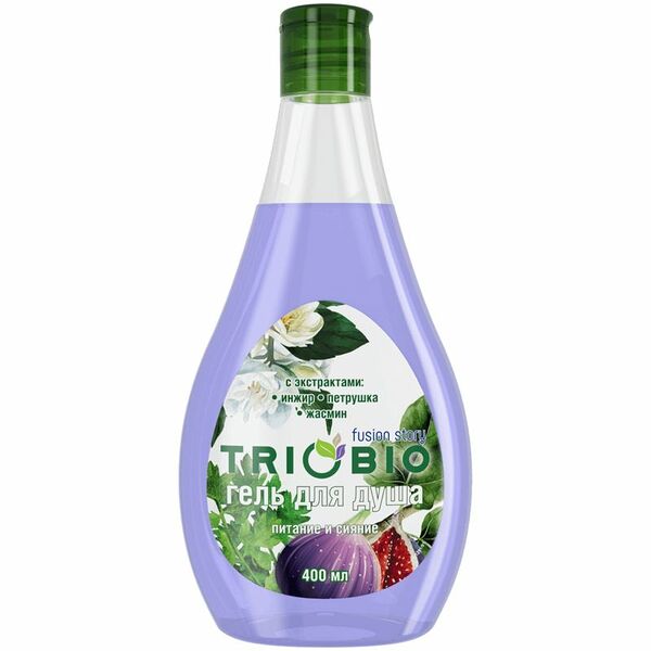 Гель для душа Triobio с экстрактами инжира петрушки и жасмина, 400мл