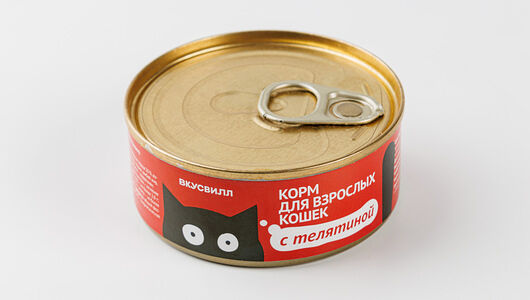 Корм для кошек с телятиной