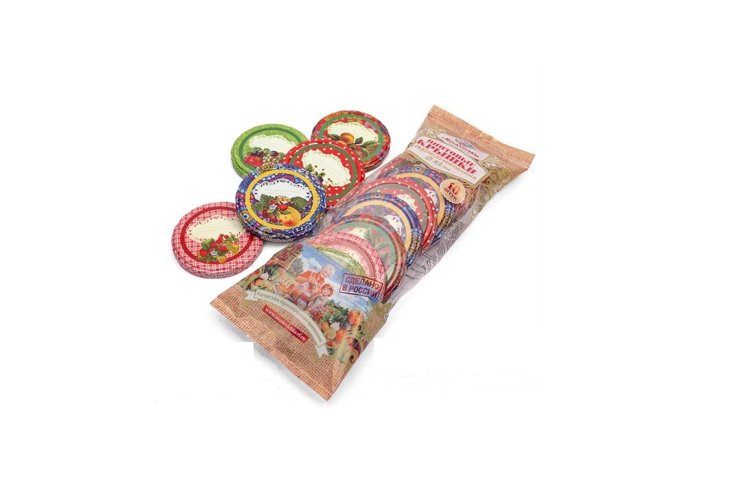 

Крышка Твист-Офф 8.2 см Москвичка 10 шт.