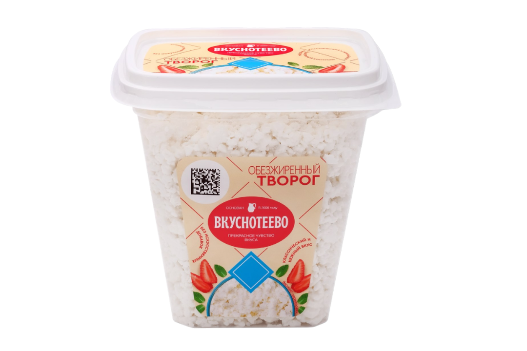 

Творог Вкуснотеево обезжиренный 0.5 % 300 г