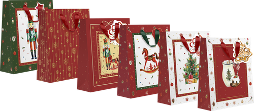 

Пакет подарочный Щелкунчик 31,5х25,5х11см премиум Арт. LVA, 1 шт., в ассортименте