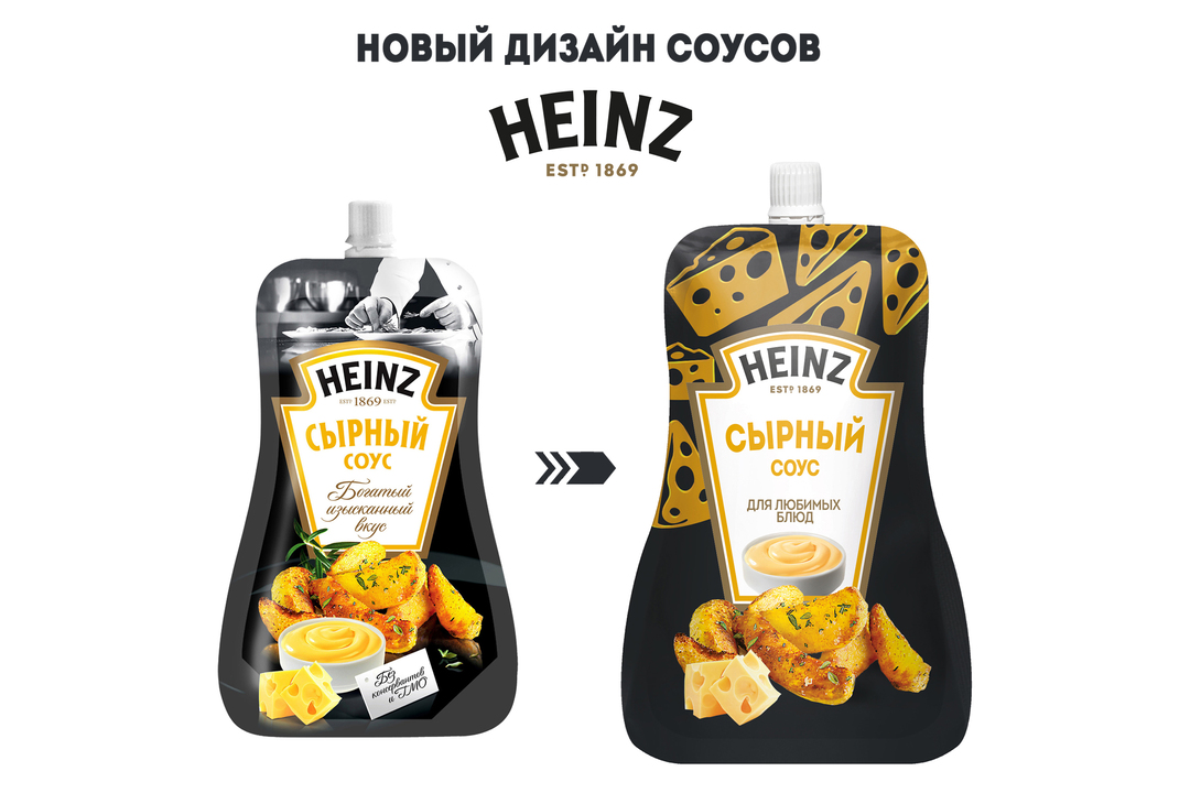 

Соус Heinz Сырный дой-пак 200 г