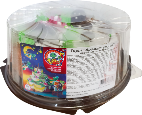 

Торт Кондитерский дом Тортилы Аромат весны 650 г
