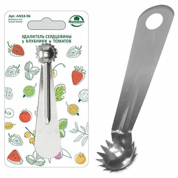 Удалитель сердцевины у клубники и томатов MultiDom, 1 шт