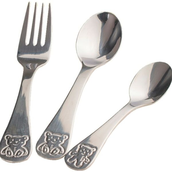 Набор детских столовых приборов Domenik Happy Bear 3 предмета