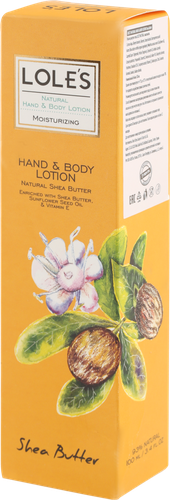 

Лосьон для рук и тела LOLE'S NATURAL с маслом ши