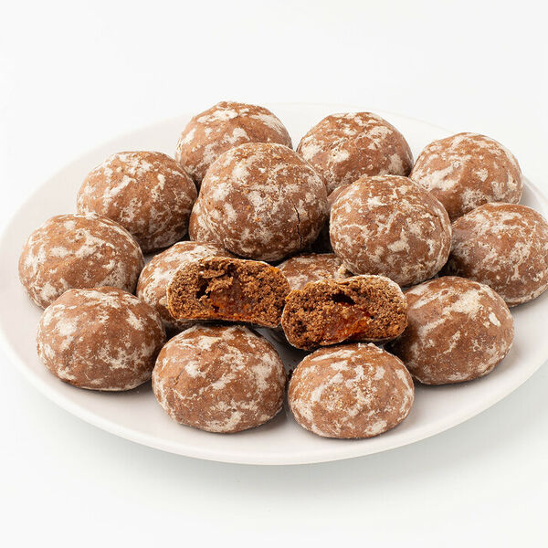 Пряники Шоколадные с апельсиновой начинкой 