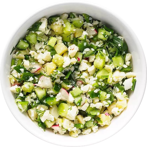 

Салат Киты еды набор для окрошки овощной, вес 200 г