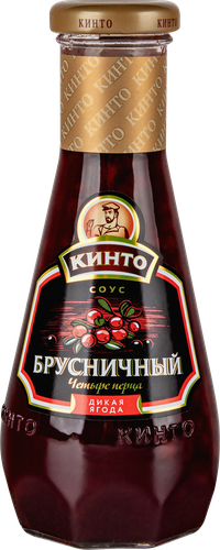 

Соус Кинто брусничный четыре перца 320 г