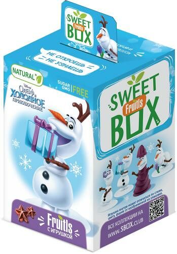 Пастилки Sweet Box Disney Холодное Сердце фруктовые 5г