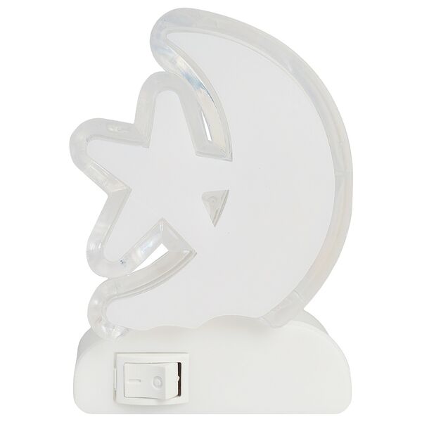 Ночник Camelion NL-248 Месяц 2, LED, с выключателем, 220 В