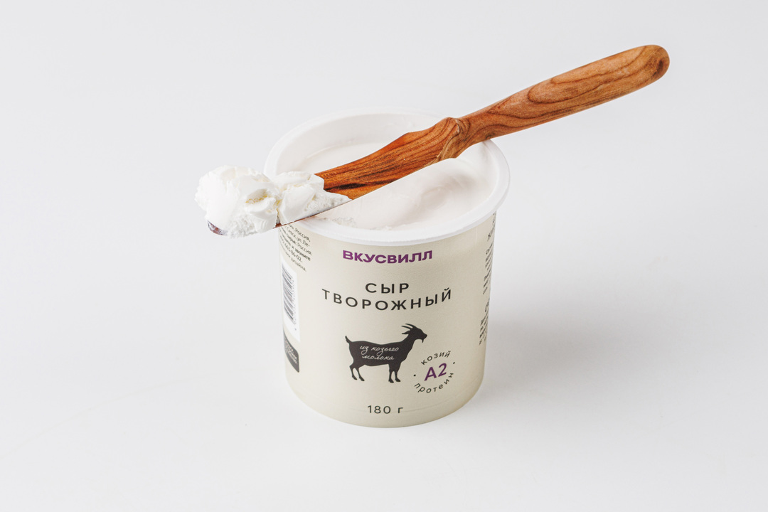 

Сыр творожный из козьего молока, 180 г